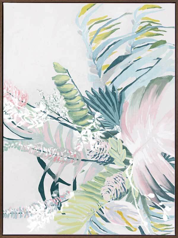 Flora Whispers Canvas Art Print