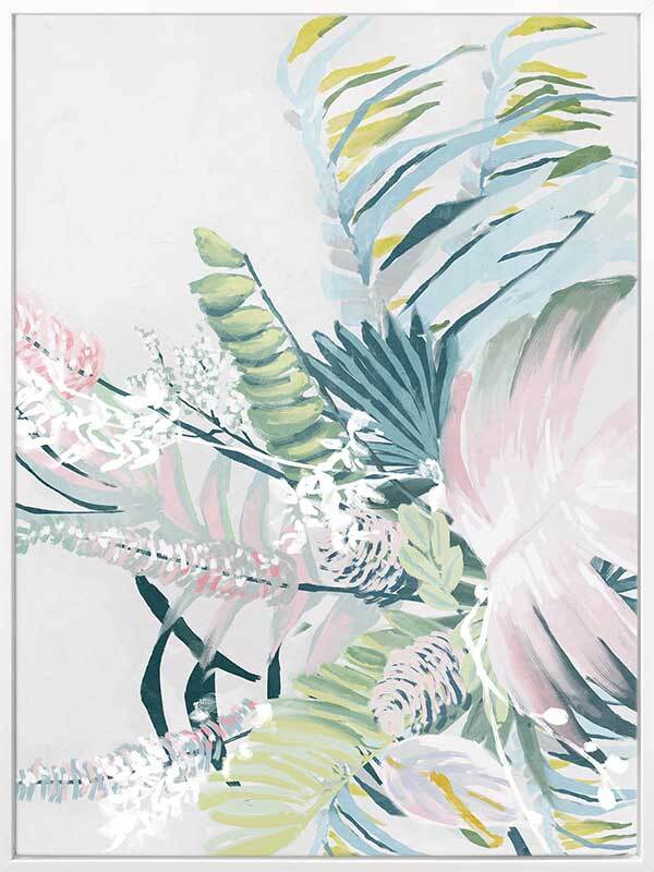 Flora Whispers Canvas Art Print