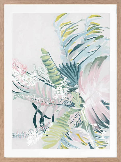 Flora Whispers Framed Art Print