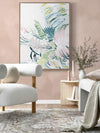 Flora Whispers Canvas Art Print | Lifestyle