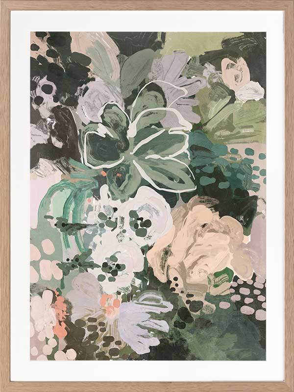 Jungle Lily Framed Art Print