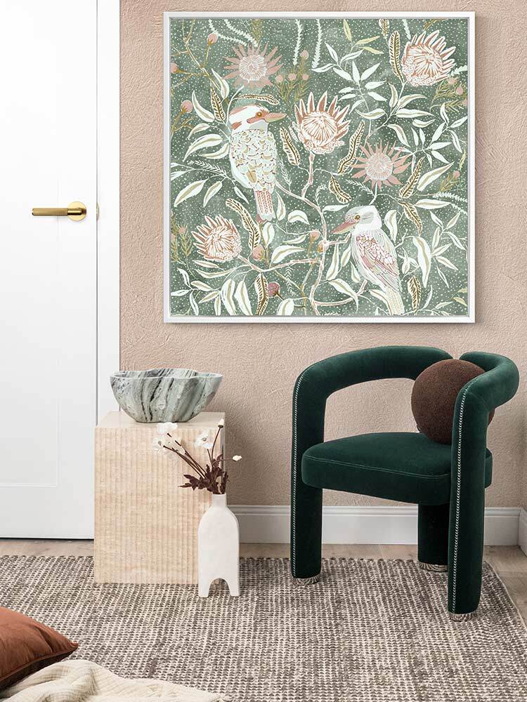 Kookaburra Dreamland Canvas Art Print | Lifestyle