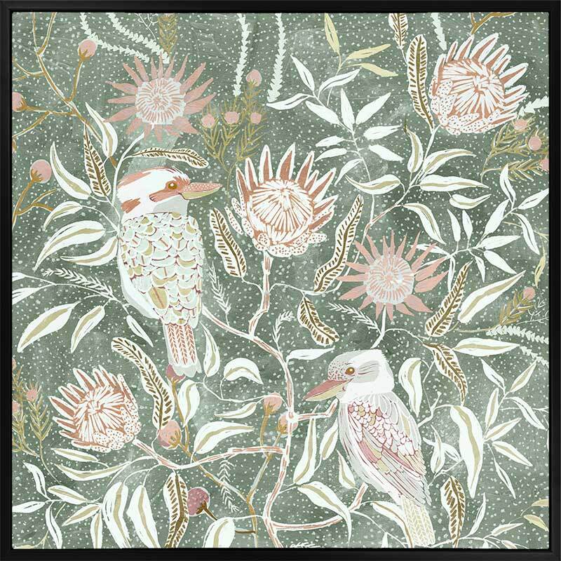 Kookaburra Dreamland Canvas Art Print