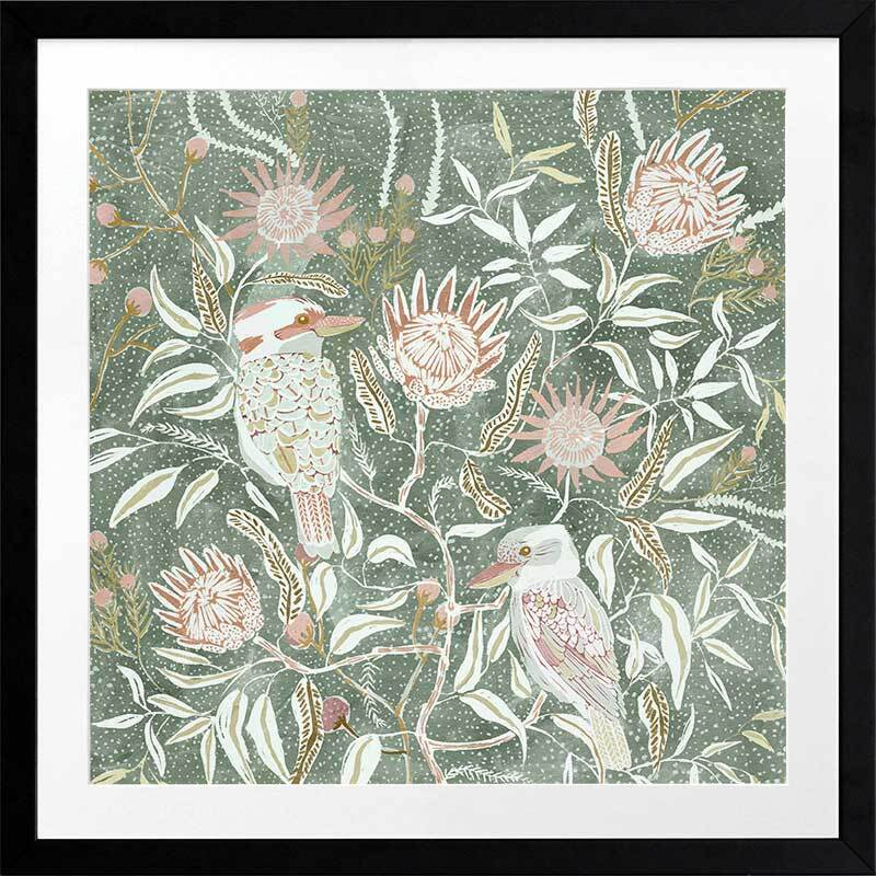 Kookaburra Dreamland Framed Art Print