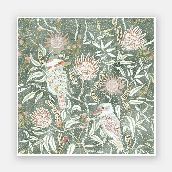 Kookaburra Dreamland Unframed Art Print