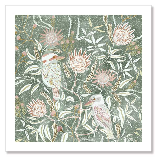 Kookaburra Dreamland Unframed Art Print