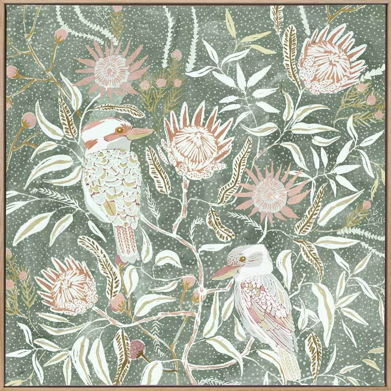 Kookaburra Dreamland Canvas Art Print