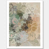 Floral Medley Dark Pastel Unframed Art Print