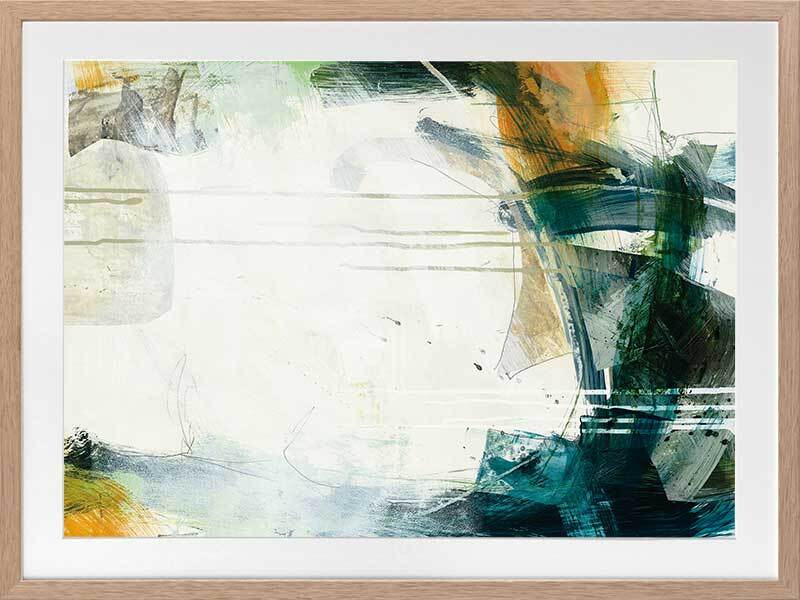 Turbulence I Framed Art Print