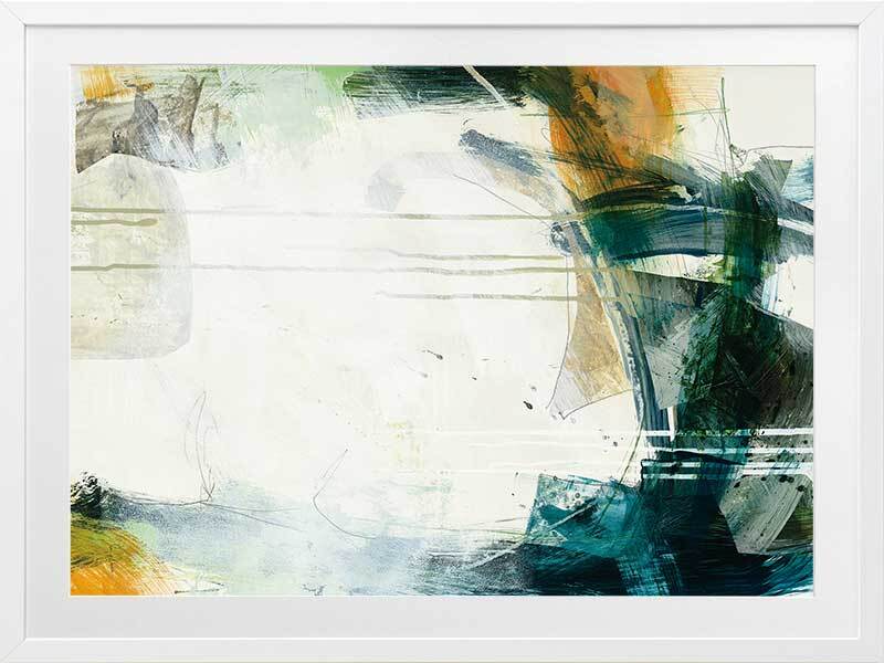 Turbulence I Framed Art Print