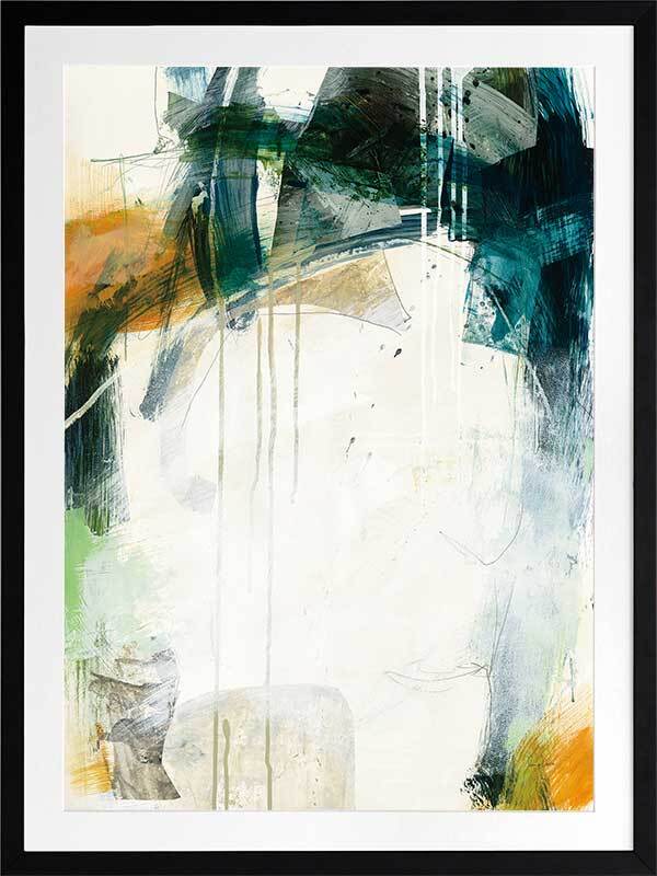 Turbulence I Framed Art Print