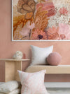 Garden Reverie Pink Canvas Art Print | Lifestyle