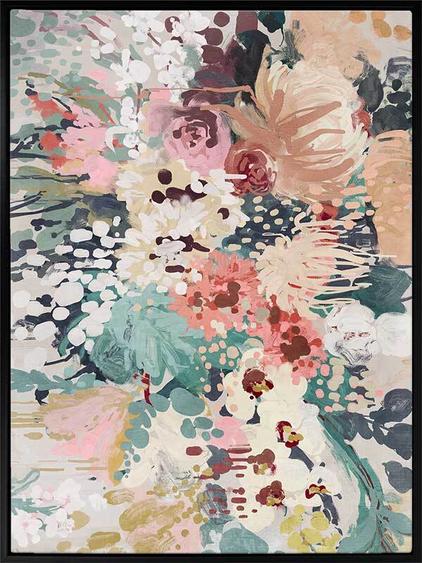 Floral Orchestra Canvas Art Print