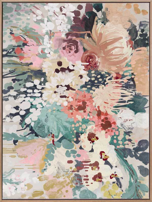 Floral Orchestra Canvas Art Print