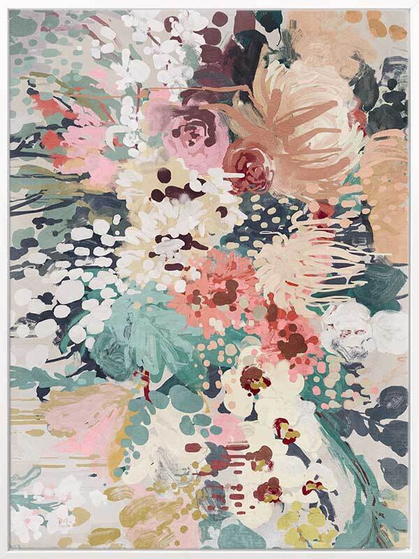 Floral Orchestra Canvas Art Print