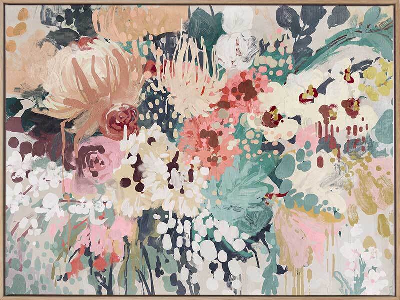 Floral Orchestra Canvas Art Print