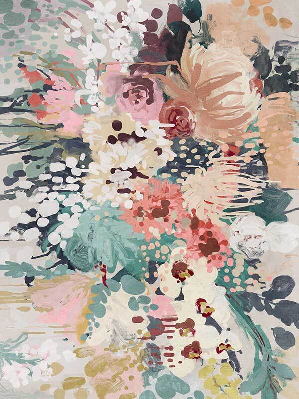 Floral Orchestra Canvas Art Print