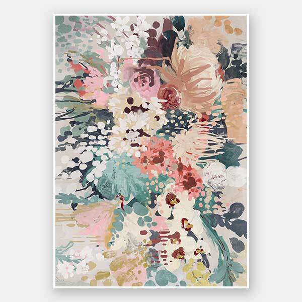 Floral Orchestra Unframed Art Print