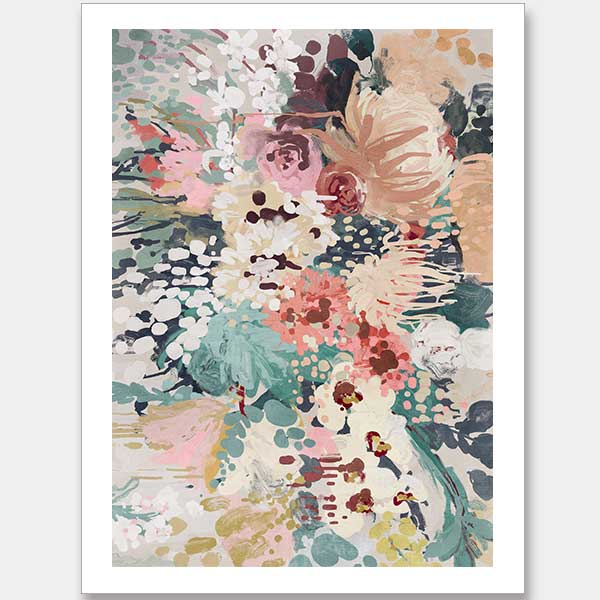 Floral Orchestra Unframed Art Print