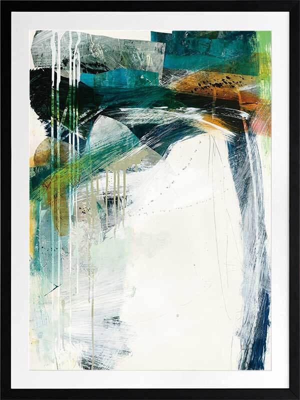 Turbulence II Framed Art Print