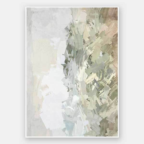 Painted Skies Sage Unframed Art Print