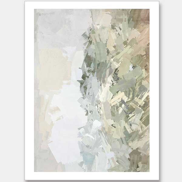 Painted Skies Sage Unframed Art Print