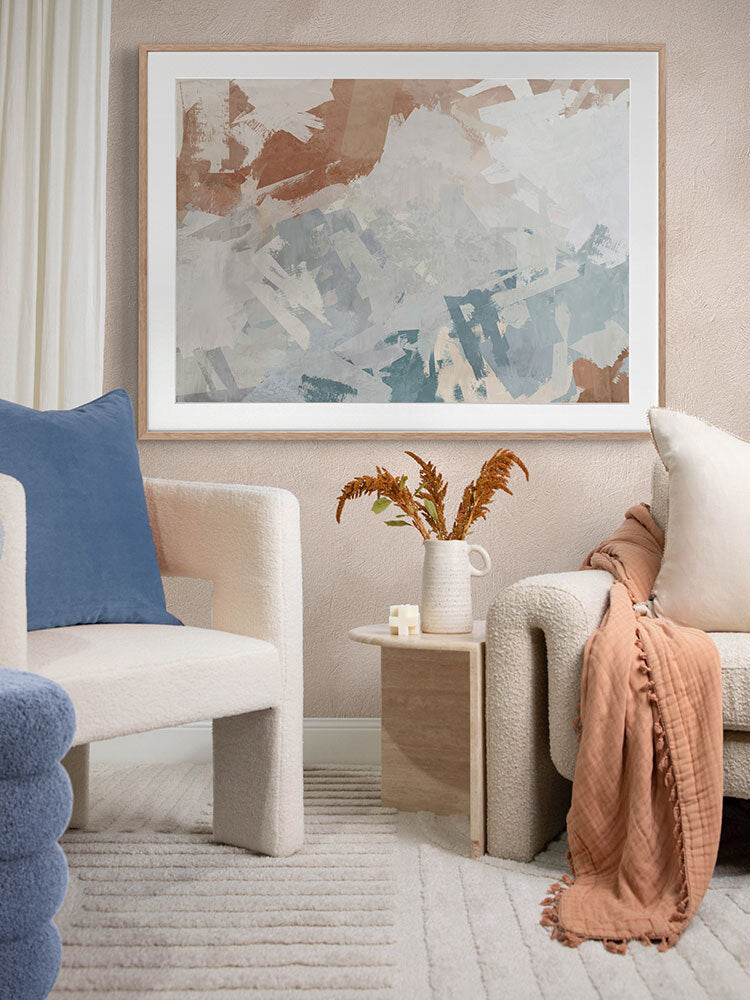 Humbled Hush Framed Art Print | Lifestyle