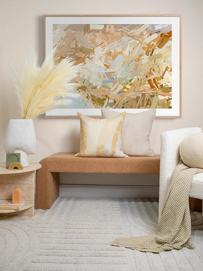 Calm Chaos Framed Art Print | Lifestyle