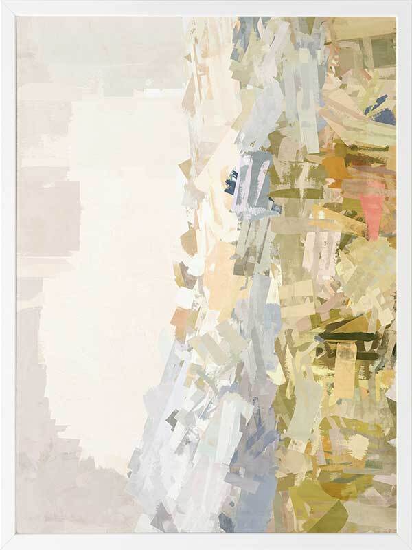 Painted Skies Multicolour Framed Art Print