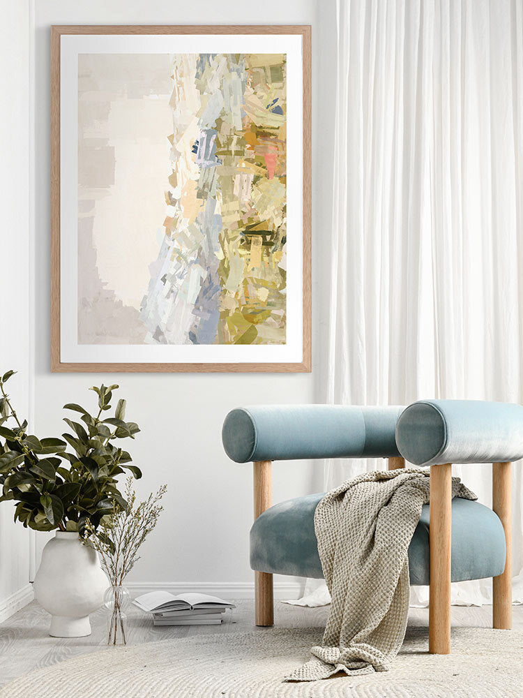Painted Skies Multicolour Framed Art Print | Lifestyle