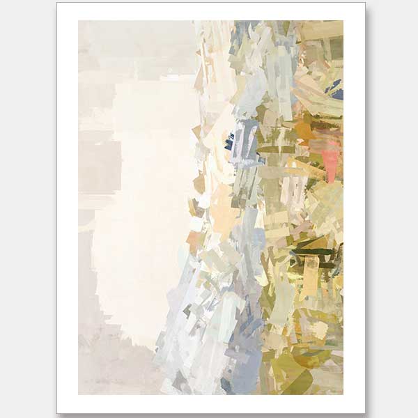 Painted Skies Multicolour Unframed Art Print