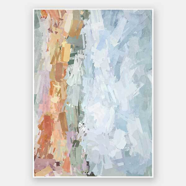 Express Yourself Blue Unframed Art Print