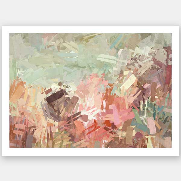 Express Yourself Green Unframed Art Print