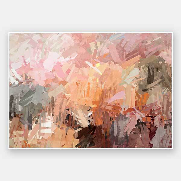 Express Yourself Pink Unframed Art Print