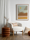 Mirage II Framed Art Print | Lifestyle