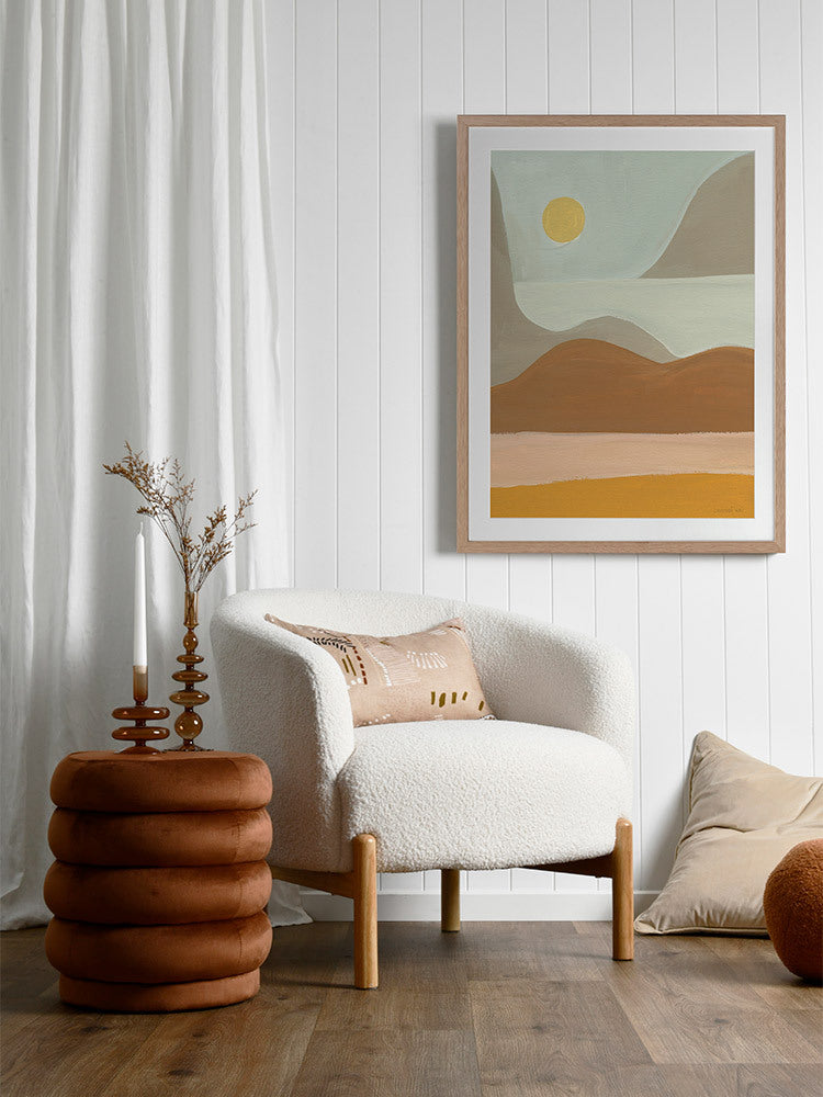 Mirage II Framed Art Print | Lifestyle