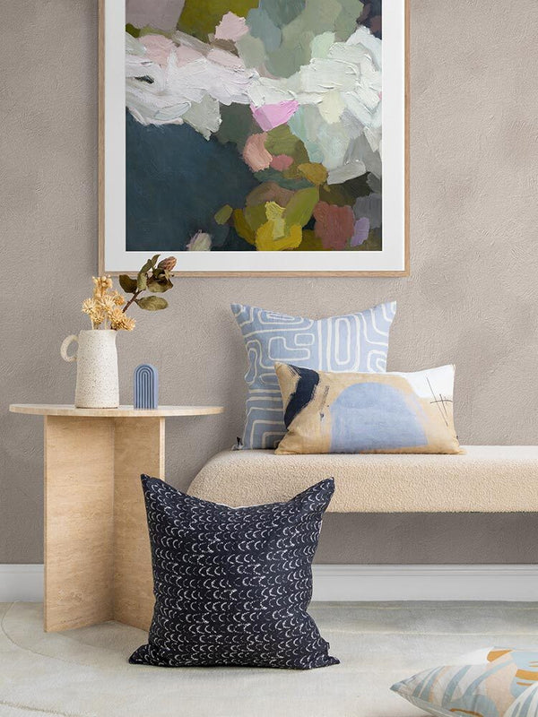 Cascading Impressions Framed Art Print | Lifestyle