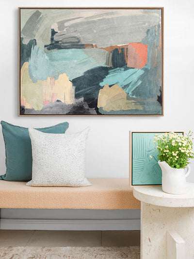 Cool, Calm & Collected Canvas Art Print | Lifestyle