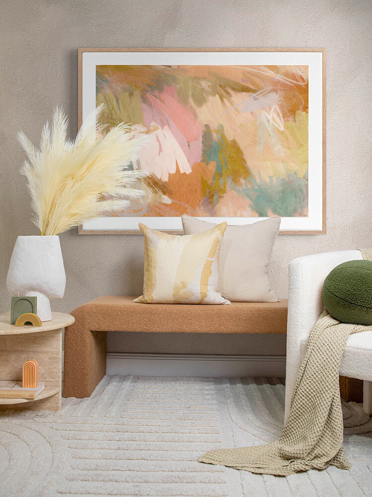 Tangled Skies Framed Art Print | Lifestyle