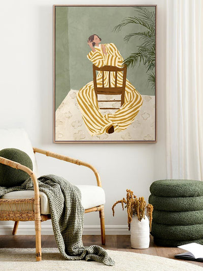 Thessy Canvas Art Print | Lifestyle