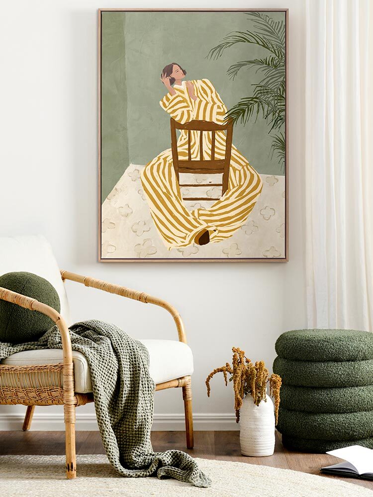 Thessy Canvas Art Print | Lifestyle