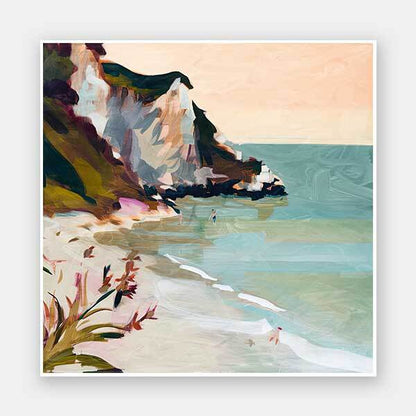 Seaside Cliff Unframed Art Print