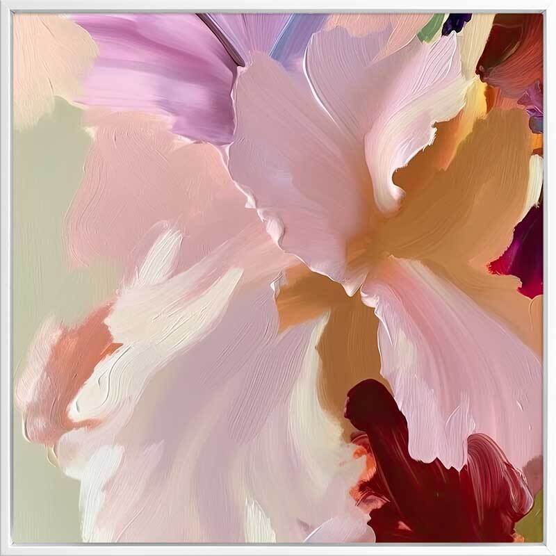 Blushing Gordonia II Canvas Art Print