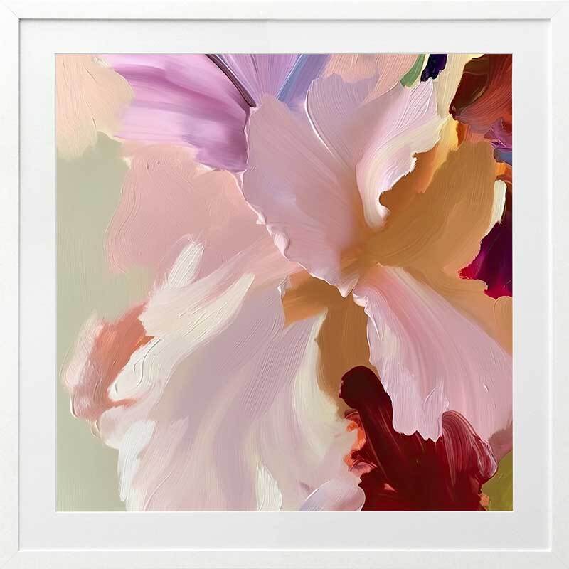 Blushing Gordonia II Framed Art Print