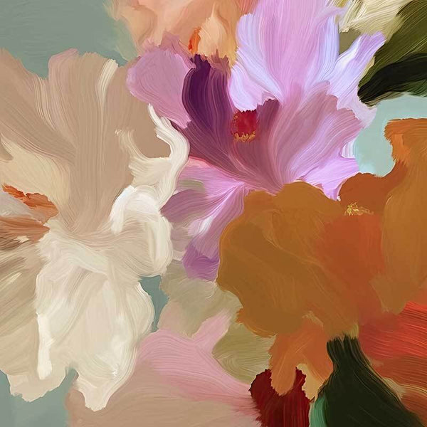 Blushing Gordonia III - Stretched Canvas - 120x120 - Sale