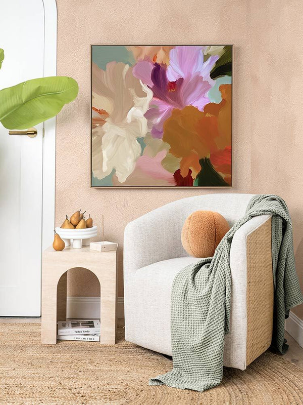Blushing Gordonia III Canvas Art Print | Lifestyle