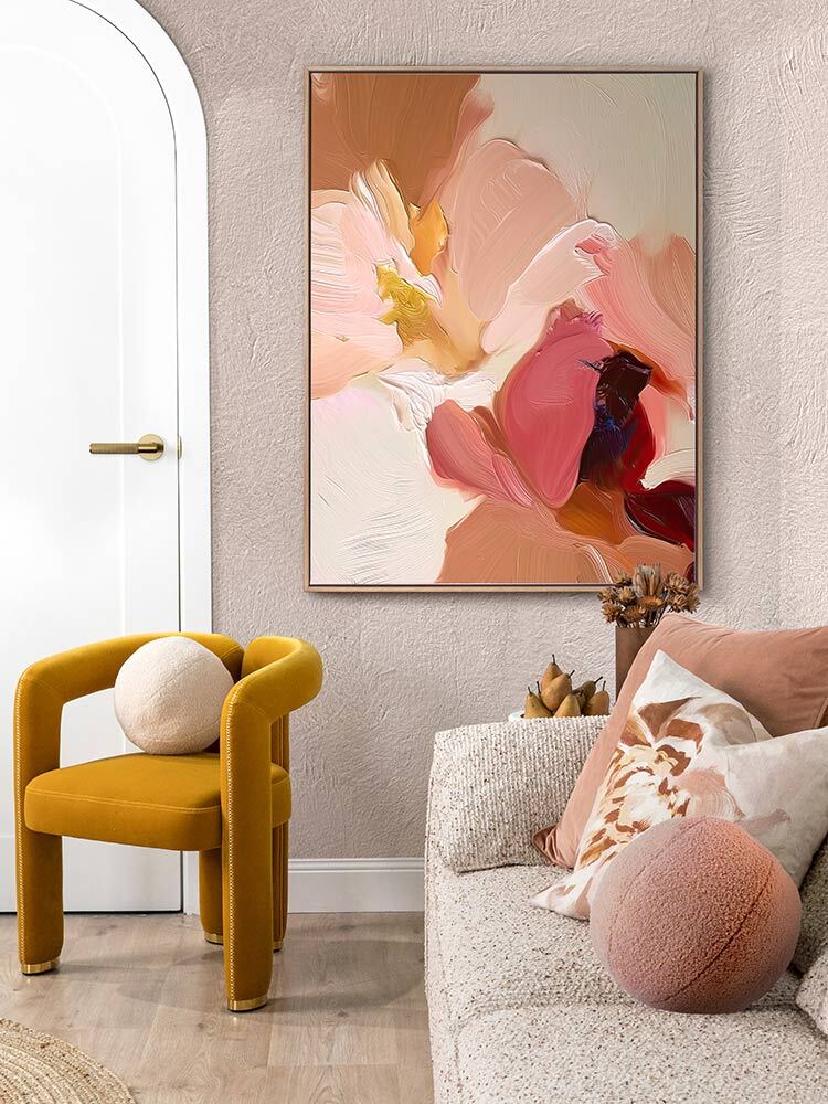 Petals III Canvas Art Print | Lifestyle