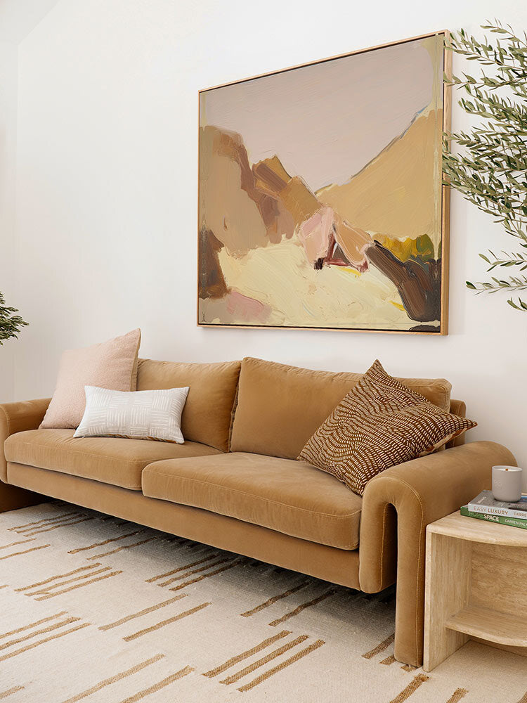 Blended Hills Canvas Art Print