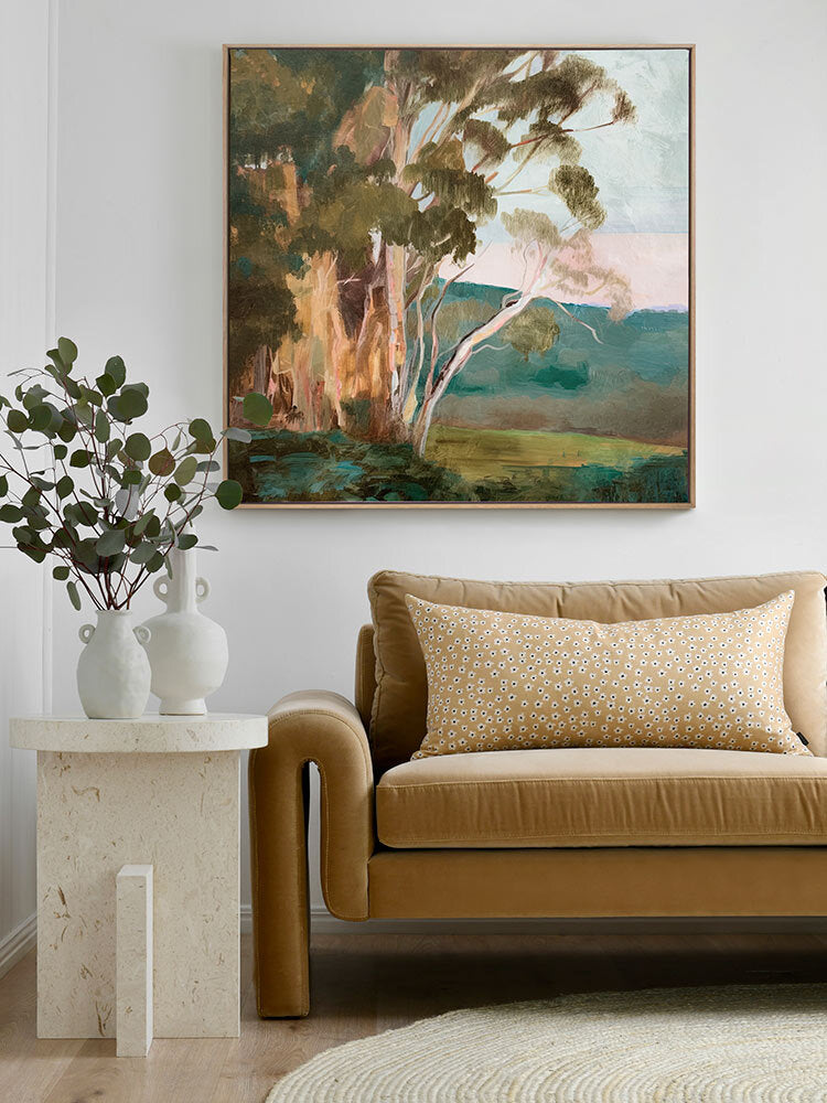 Australian Backyard Canvas Art Print | Lifestyle