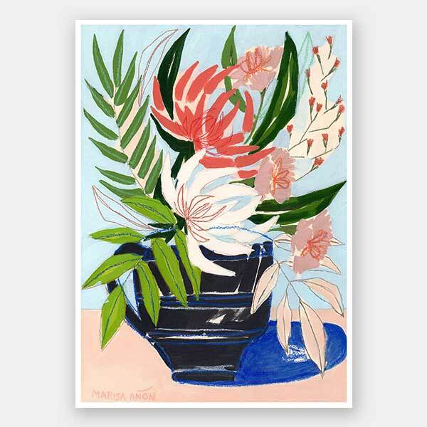 Spring Florals I Unframed Art Print